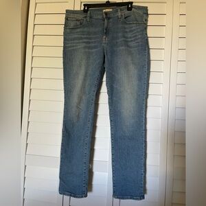 Madewell the slim boy Jean, Mayberry wash